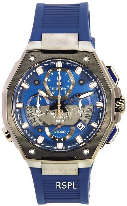 Bulova Precisionist X Special Edition Chronograph Quartz Diver's 98B357 300M Men's Watch