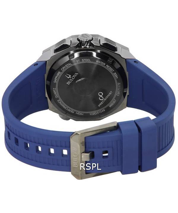 Bulova Precisionist X Special Edition Chronograph Quartz Diver's 98B357 300M Men's Watch