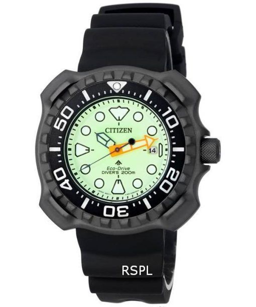 Citizen Promaster Marine Super Titanium Full Luminous Dial Eco-Drive Diver's BN0227-17X 200M Men's Watch