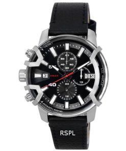 Diesel Griffed Chronograph Black Dial Quartz DZ4603 Men's Watch