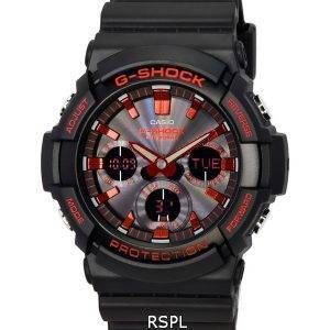 Casio G-Shock Analog Digital X Ignite Red Series Tough Solar GAS-100BNR-1A GAS100BNR-1 200M Men's Watch