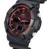 Casio G-Shock Analog Digital X Ignite Red Series Tough Solar GAS-100BNR-1A GAS100BNR-1 200M Men's Watch