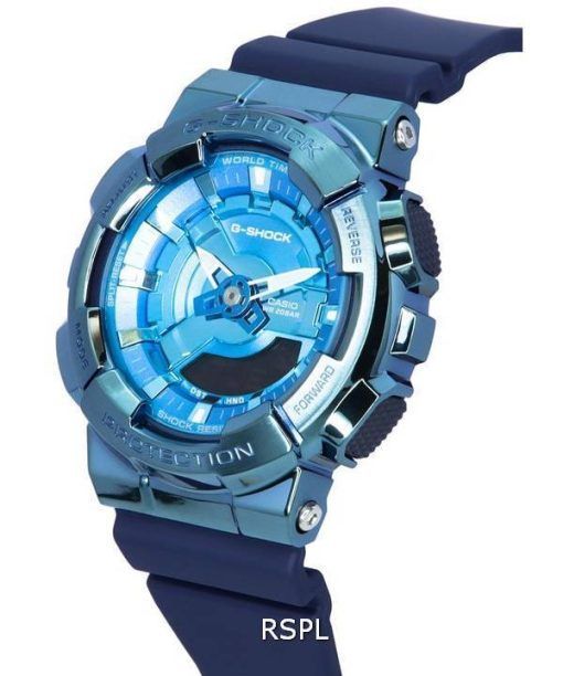 Casio G-Shock Blue Analog Digital Quartz GM-S110LB-2A GMS110LB-2 200M Women's Watch