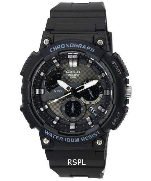 Casio Standard Analog Retrograde Chronograph Quartz MCW-200H-1A2 MCW200H-1A2 100M Men's Watch