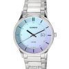 Casio Standard Analog Stainless Steel Multicolor Dial Quartz MTP-E605D-7E MTPE605D-7E Men's Watch