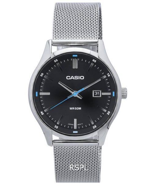 Casio Standard Analog Black Dial Quartz MTP-E710M-1A MTPE710M-1 Men's Watch