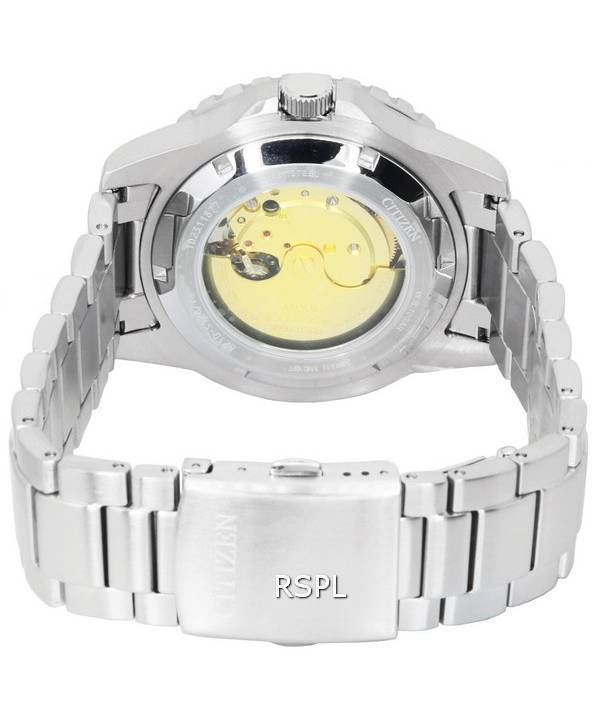 Citizen Urban Mechanical Yellow Dial Automatic NJ0170-83Z 100M Men's Watch