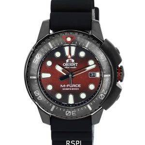 Orient M-Force Limited Edition Red Dial Automatic Diver's RA-AC0L09R00B 200M Men's Watch