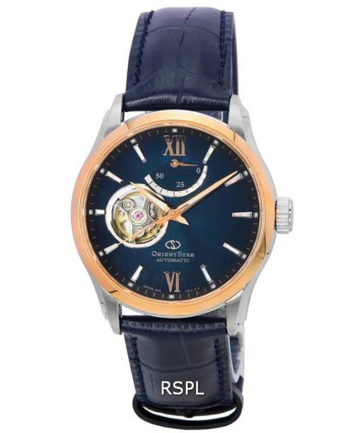 Orient Star Contemporary Limited Edition Open Heart Blue Dial Automatic RE-AT0015L00B 100M Men's Watch