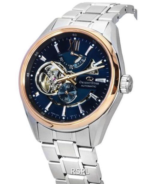 Orient Star Contemporary Limited Edition Open Heart Blue Dial Automatic RE-AV0120L00B 100M Men's Watch