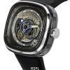 Sevenfriday P-Series Grey Skeleton Dial Automatic PS1/01 SF-PS1-01 Men's Watch