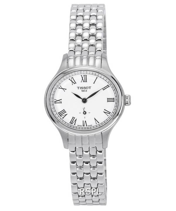 Tissot T-Lady Bella Ora Piccola White Dial Quartz T103.110.11.033.00 T1031101103300 Women's Watch