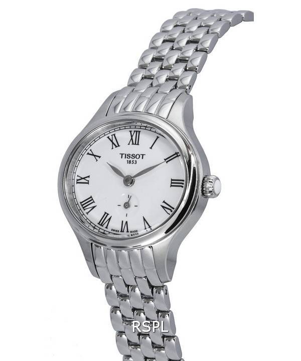 Tissot T-Lady Bella Ora Piccola White Dial Quartz T103.110.11.033.00 T1031101103300 Women's Watch