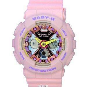 Casio Baby-G Pastel Toned Color Analog Digital Quartz BA-130PM-4A BA130PM-4 100M Womens Watch