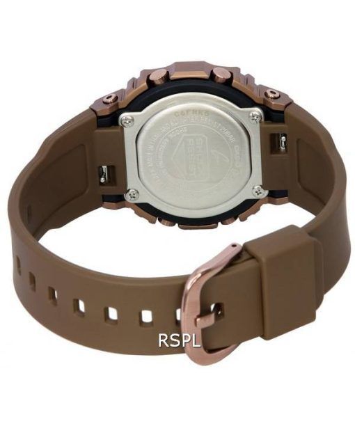 Casio G-Shock Digital Metal Clad Bronze Dial Quartz GM-S5600BR-5 GMS5600BR-5 200M Womens Watch