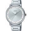 Casio Analog Silver Dial Stainless Steel Quartz LTP-B115D-7E LTPB115D-7 Womens Watch