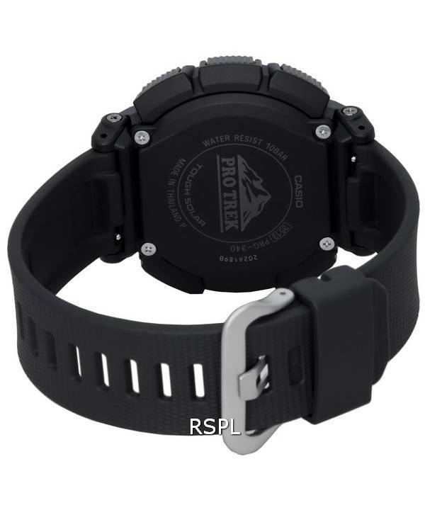 Casio Protrek Digital Solar Powered PRG-340-1 PRG340-1 100M Mens Watch