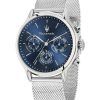 Maserati Epoca Stainless Steel Blue Dial Quartz R8853118019 100M Men's Watch