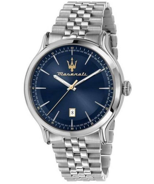 Maserati Epoca Stainless Steel Blue Dial Quartz R8853118021 100M Men's Watch