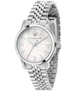 Maserati Epoca Stainless Steel Mother Of Pearl Dial Quartz R8853118521 100M Women's Watch