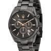 Maserati Attrazione Chronograph Stainless Steel Black Dial Quartz R8853151001 Men's Watch