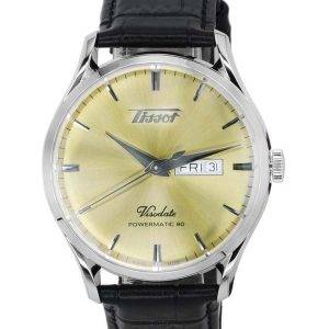 Tissot Heritage Visodate Powermatic 80 Champagne Dial Automatic T118.430.16.021.00 T1184301602100 Men's Watch