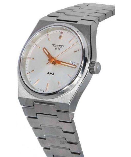 Tissot PRX T-Classic Stainless Steel Silver Dial Quartz T137.210.11.031.00 T1372101103100 100M Unisex Watch