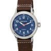 Bulova Classic HACK Military A11 Nylon Strap Blue Dial Automatic 96A282 Unisex Watch