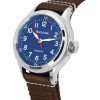 Bulova Classic HACK Military A11 Nylon Strap Blue Dial Automatic 96A282 Unisex Watch