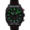 AVI-8 Hawker Hunter Atlas Dual Time Chronograph Black OPS Quartz AV-4100-04 Men's Watch