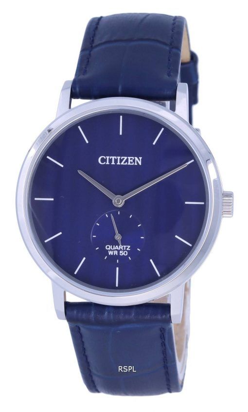 Citizen Analog Leather Blue Dial Quartz BE9170-05L Mens Watch