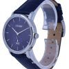 Citizen Analog Leather Blue Dial Quartz BE9170-05L Mens Watch