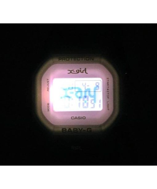 Casio Baby-G X-Girl Collaboration Digital Quartz BGD-565XG-2 BGD565XG-2 100M Women's Watch With Gift Set