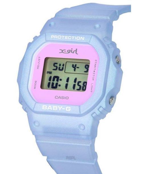 Casio Baby-G X-Girl Collaboration Digital Quartz BGD-565XG-2 BGD565XG-2 100M Women's Watch With Gift Set