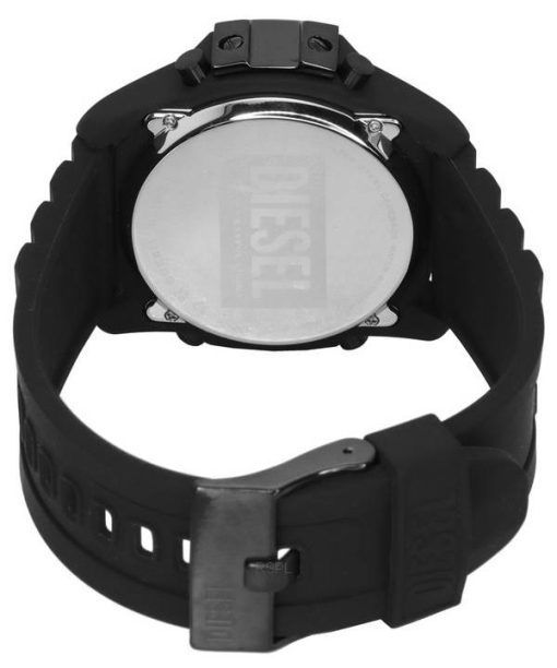 Diesel Master Chief Digital Silicone Strap Black Dial Quartz DZ2158 Men's Watch
