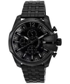 Diesel Baby Chief Chronograph Stainless Steel Black Dial Quartz DZ4617 Men's Watch
