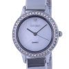 Citizen Analog Crystal Accents Mother Of Pearl Dial Quartz EJ6130-51D Womens Watch