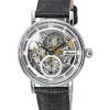Ingersoll The Herald Leather Strap Silver Skeleton Dial Automatic I00402B Men's Watch