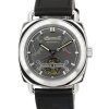 Ingersoll The Nashville Leather Strap Grey Open Heart Dial Automatic I13002 Mens Watch