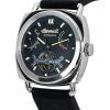 Ingersoll The Nashville Leather Strap Grey Open Heart Dial Automatic I13002 Mens Watch