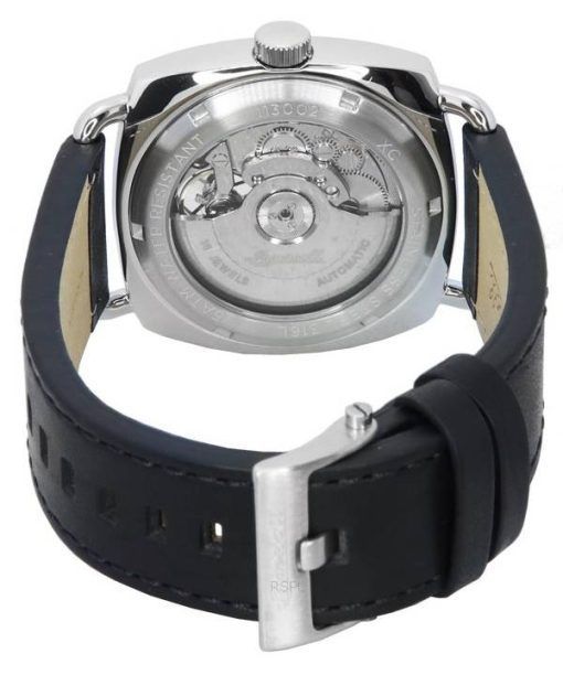 Ingersoll The Nashville Leather Strap Grey Open Heart Dial Automatic I13002 Mens Watch