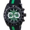 Invicta S1 Rally Chronograph Black And Green Dial Quartz 36307 100M Men's Watch