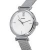 Casio Analog Stainless Steel White Dial Quartz LTP-2023VM-7C LTP2023VM-7C Women's Watch With Gift Set