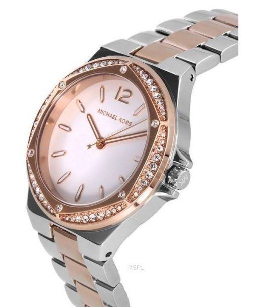 Michael Kors Lennox Crystal Accents Silver Dial Quartz MK6989 Women's Watch