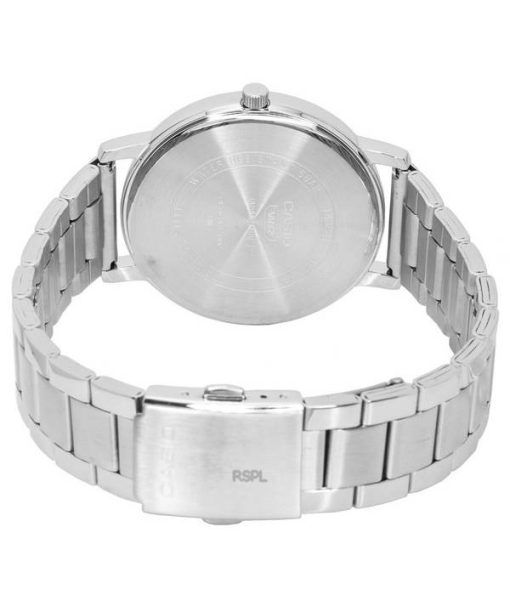 Casio Standard Analog Stainless Steel Silver Dial Quartz MTP-B130D-7A MTPB130D-7 Men's Watch