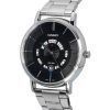 Casio Standard Analog Stainless Steel Black Dial Quartz MTP-B135D-1A MTPB135D-1 Men's Watch