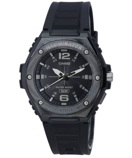 Casio Standard Analog Black Dial Quartz MWA-100HB-1A MWA100HB-1 100M Men's Watch