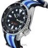 Seiko Black Dial Automatic Diver's SKX007J1-var-NATO20 200M Men's Watch