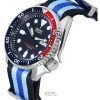 Seiko Blue Dial Automatic Diver's SKX009J1-var-NATO20 200M Men's Watch
