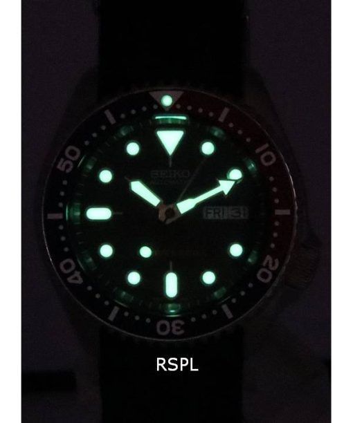 Seiko Blue Dial Automatic Diver's SKX009K1-var-NATO22 200M Men's Watch